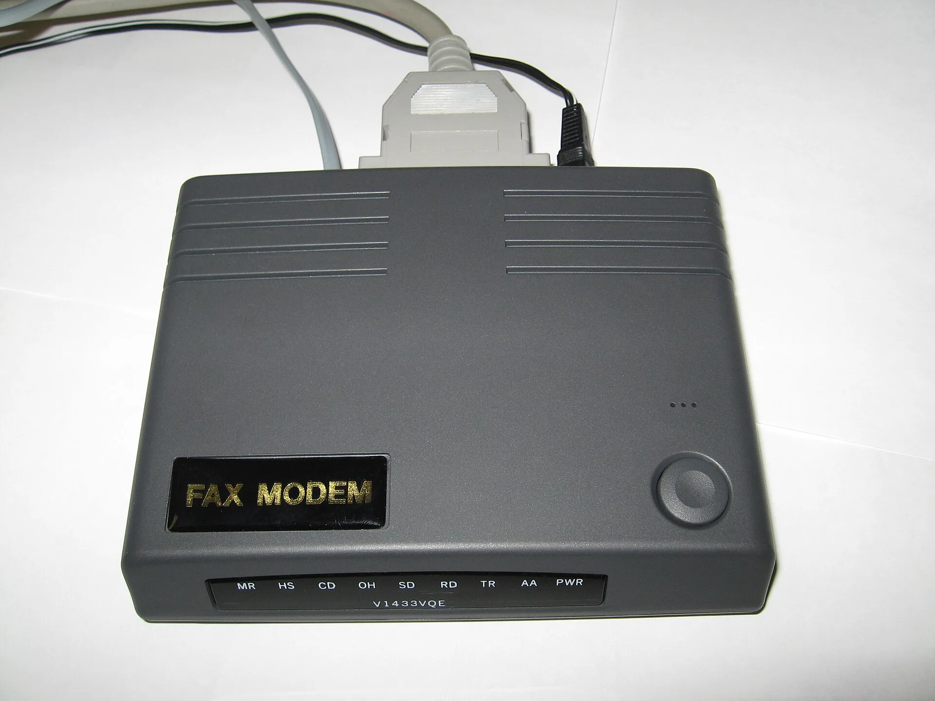 External 33.6kbit/sec serial port dial-up modem. How to make a generational digital culture comparison